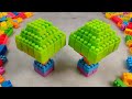 Satisfying DIY Trees ASMR/Building Blocks/block game/lego building blocks videos#asmr#buildingblocks