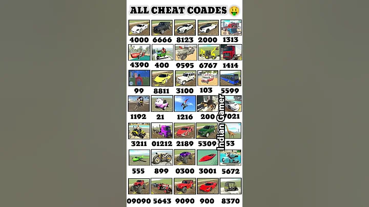 All NEW CHEATS CODES || Indian Bikes Driving 3D #shorts #short #gaming #trending #op