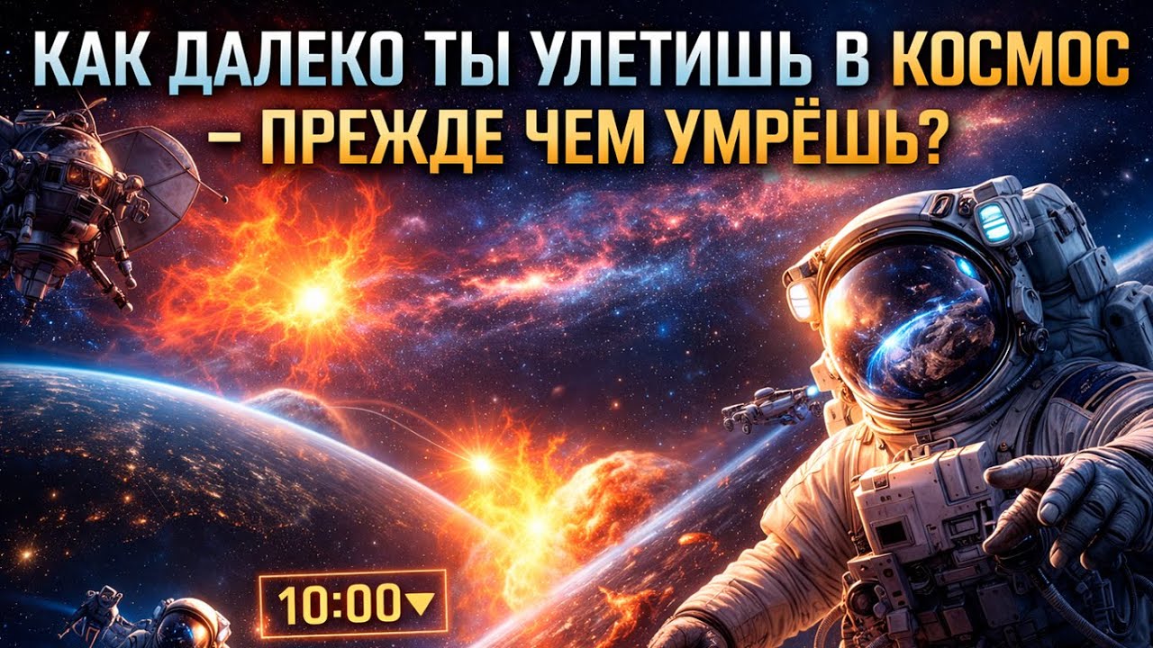 Как далеко ты улетишь в космос — прежде чем умрёшь?