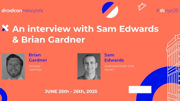 AI Mobile Testing - An interview with Sam Edwards & Brian Gardner | droidcon New York 2025