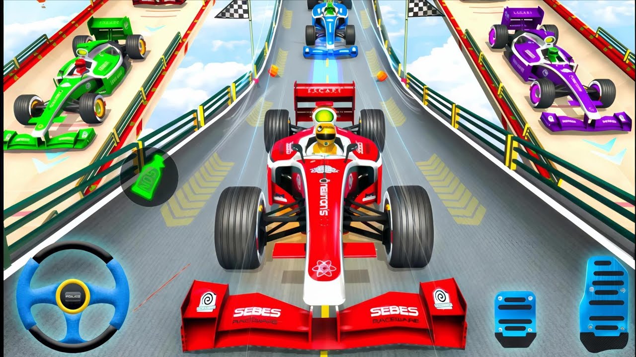 Formula F1 Ramp Car Racing - Car Racing 3D - Android Gameplay # ...