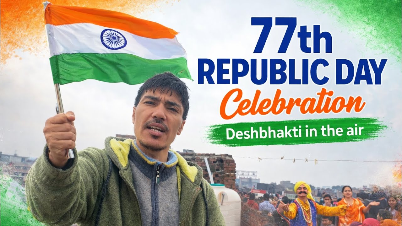 Deshbhakti in the Air 🇮🇳 | Republic Day at Belli Charan, Jammu 