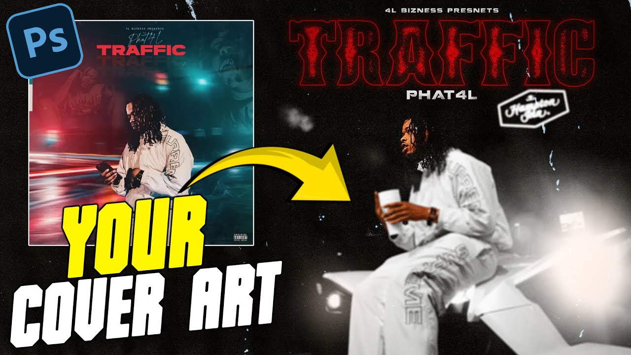 Editing Artist Album Cover Art In Photoshop