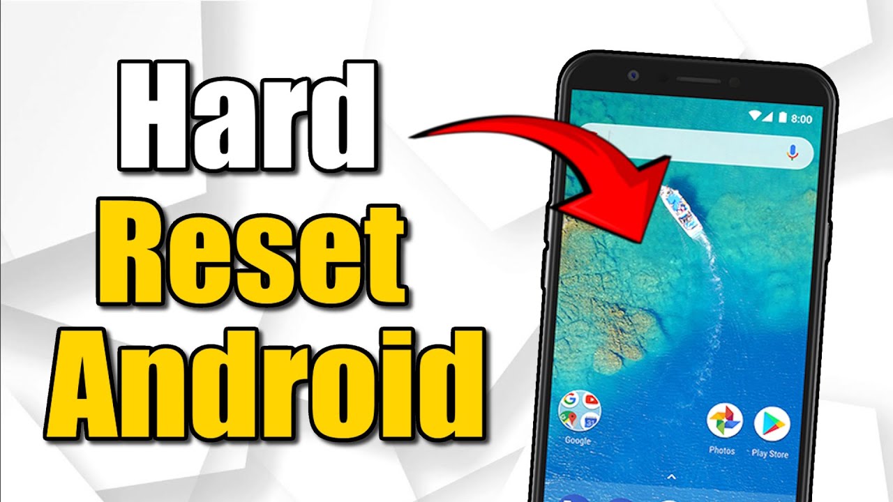 How to Hard Reset Android Phone that is frozen (Easy Method) - YouTube