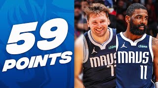 Luka Doncic Gets Buckets On His Birthday \& Kyrie Irving GOES OFF! 🔥| February 28, 2024