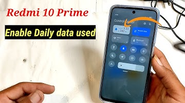 Redmi 10 Prime enable daily data Used | Redmi 10 Prime daily data Use ko kaise enable kare