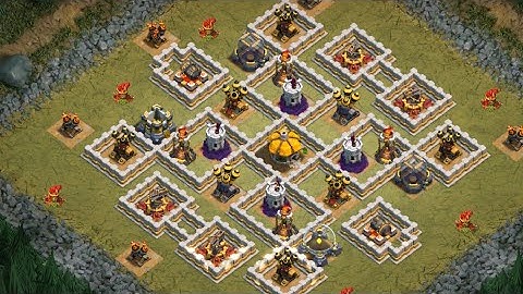 How to Attack "FIREWORKS INC." with TH10,TH11,TH12,TH13||Clash of Clans||Goblin Maps||Red Com