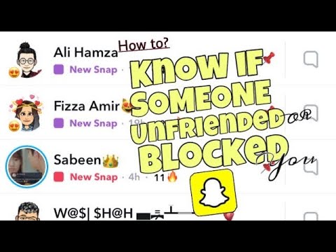 How To Know If Someone Unfriended Or Blocked You On Snapchat