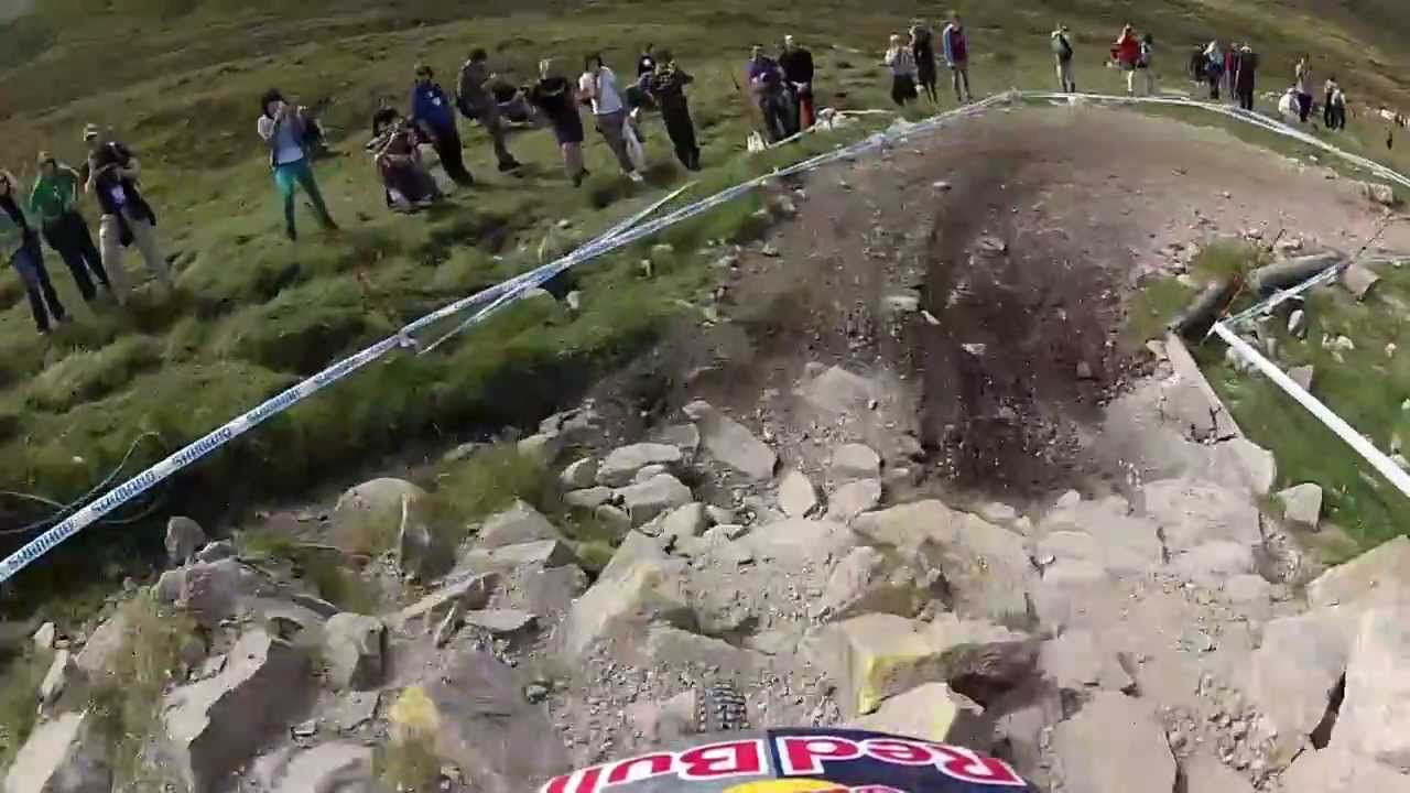 Trek World Racing DH || Aaron Gwin training run Fort William