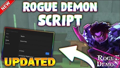 *UPDATED* Rogue Demon Script (PASTEBIN 2023) (INF BREATH, SPEED, NO RAGDOLL, AUTOFARM M1)