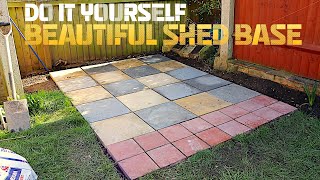 Beautiful Diy Shed Base | Step By Step
