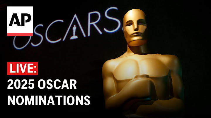Oscar nominations 2025 LIVE: Watch as nominees are announced