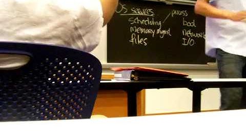 Operating System Engineering, 6.828, 2011, Lecture 1, part 1 of 4