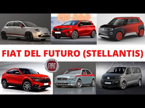 FIAT del futuro 2022 2023 2024 STELLANTIS Nuova 600 127 SUV PANDA PUNTO DOBLO' SCUDO-New models FIAT