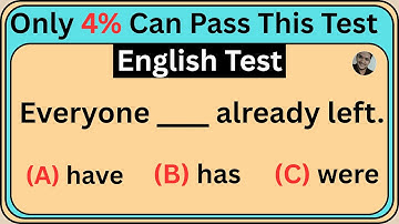 English Grammar Quiz 🌟Only 4% Can Pass This Grammar Test