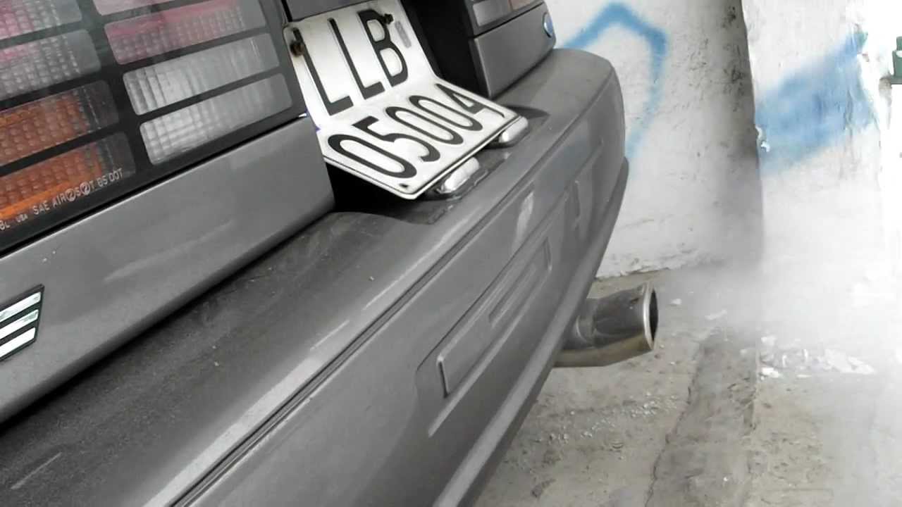 1992 Ford Probe GT exhaust sound - YouTube