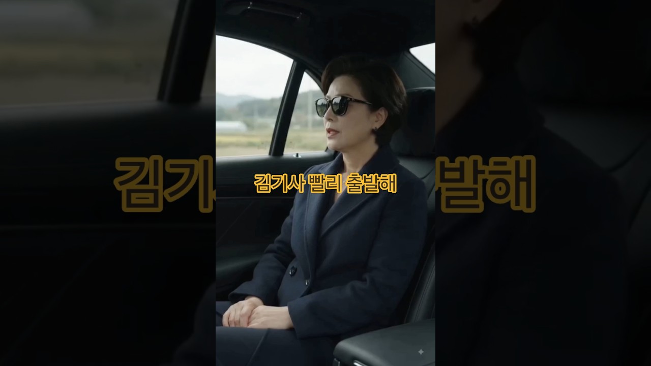 김기사 빨리 출발해 #comics
