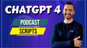 ChatGPT 4 Podcast Script (AI Podcast Script Writer/Generator)