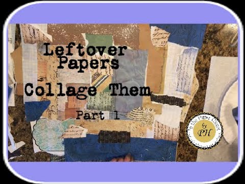 Using leftover papers from our last project - YouTube