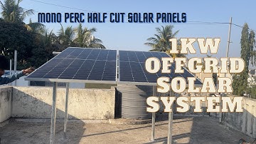 #diy  #1kw  #offgrid #solarsystem #nashik #monoperc #solarpanel #electrover #mppt #lfp