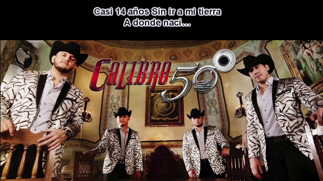Calibre 50 corrido de Juanito letra (lyrics) exitos - YouTube