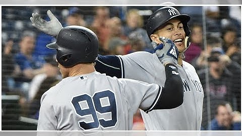 Aaron Judge and Giancarlo Stanton’s back to back home runs in the 13th seal the win for New York ...