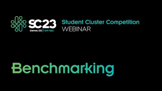SCC23 Benchmarking Webinar