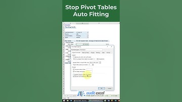 Stop Pivot Table from resizing