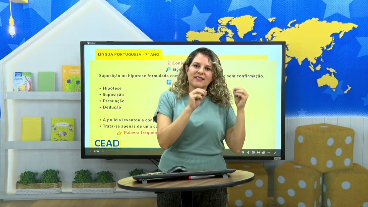 CEADI C.R.I.A. | 7º ANO LÍNGUA PORTUGUESA | Conhecendo novas palavras | 1º bim. | Prof.ª Gislane T.