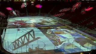 First tour of Little Caesars Arena in Detroit