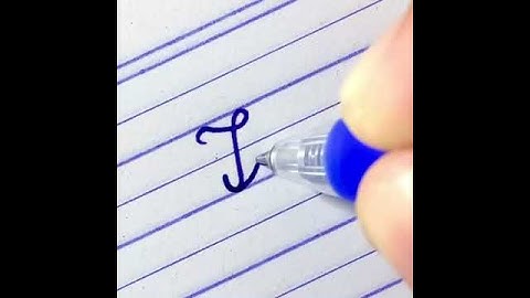 Ten - Word in cursive writing | How to write English cursive writing | Cursive handwriting practice