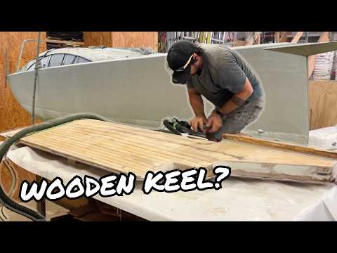Keel Surgery : Making a wooden keel