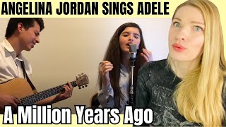 Vocal Coach/Musician Reacts: ANGELINA JORDAN A Million Years Ago Adele Cover - My Analysis!