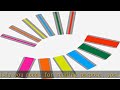 Dyslexia Tools for Kids, 12 Pieces Guided Reading Strips Highlight Strips Colored Overlay Highlight