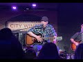 Gavin DeGraw at City Winery, Boston, MA; 9 May 2022