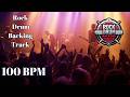 100 BPM Rock Drum Backing Track | Solid Arena Stomp