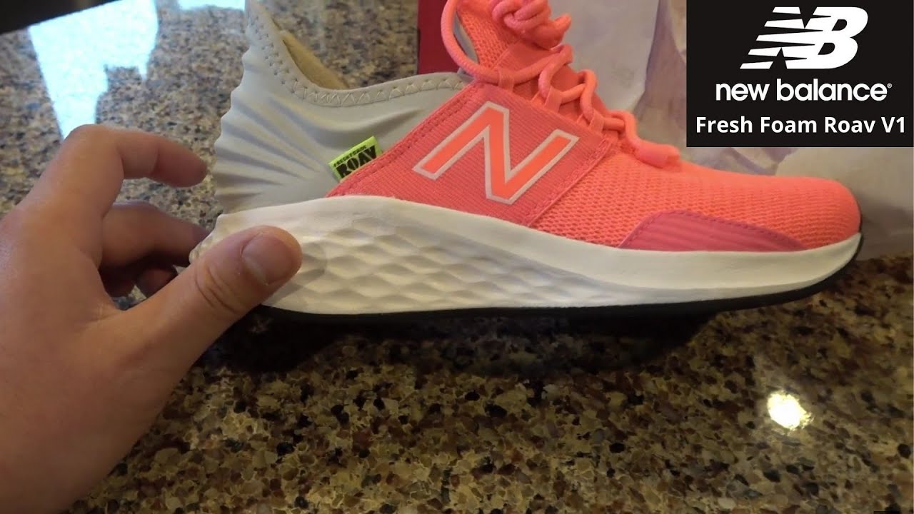 Women's Fresh Foam Roav V1 unboxing review. - YouTube