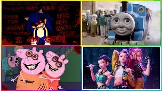 Sonic EXE.  🆚 Peppa Pig EXE 🆚Thomas The Train EXE🆚 Kpop Demons Hunter EXE 🆚 Tiles Hop EDM Rush 🆚 screenshot 4