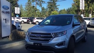 2016 Ford Edge Titanium W/ Nav & Front Camera Review | Island Ford
