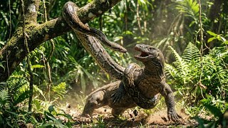Famous Komodo Dragon vs Giant Python – Extreme Wildlife Battle in the Jungle Profile