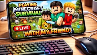 Play Minecraft Survival in hindi #live #gaming #minecraft #shortsfeed