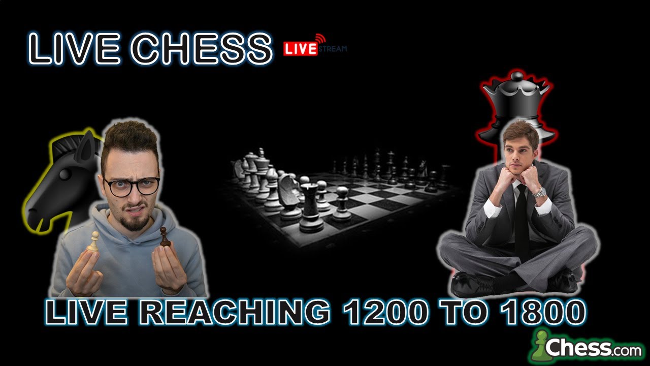 Chess Video CHESS IS LIVE | LIVE PLAYING CHESS WITH VIEWER'S | LIVE REACHING 1200 ...