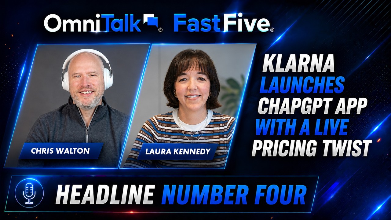 Klarna Launches Chapgpt App With A Live Pricing Twist | Fast Five Shorts