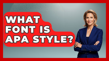 What Font Is APA Style? - The Language Library