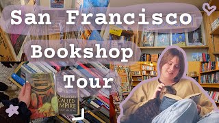 San Francisco Bookshop Tour 🌆 ft. used and new bookshops, records, and a mini book haul
