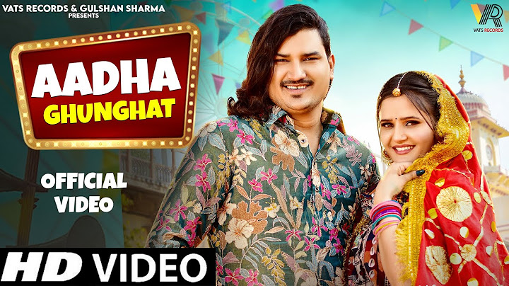 Aadha Ghunghat(Official Video) Amit Saini Rohtakiya,Anjali Raghav |New Haryanvi Songs Haryanavi 2024