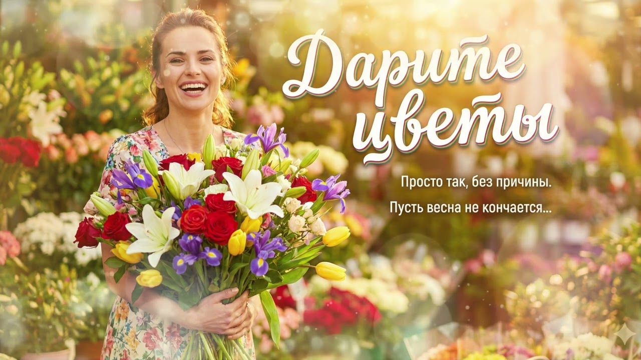 Дарите цветы
