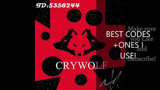 Roblox Crywolf - ram ranch roblox id bypassed 2020