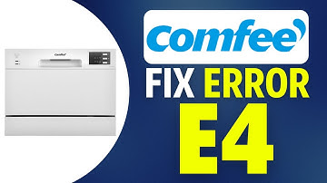 Comfee Dishwasher E4 Error (FIX)