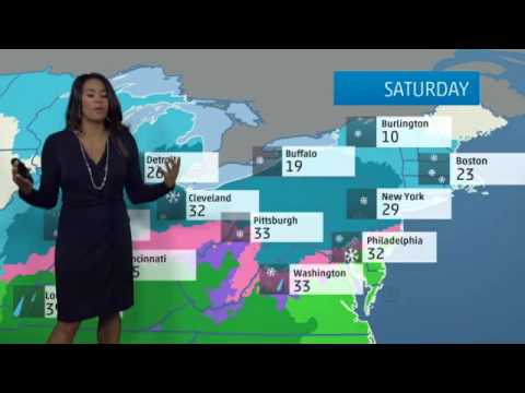 Washington DC's Weather Forecast For December 12, 2013 - YouTube